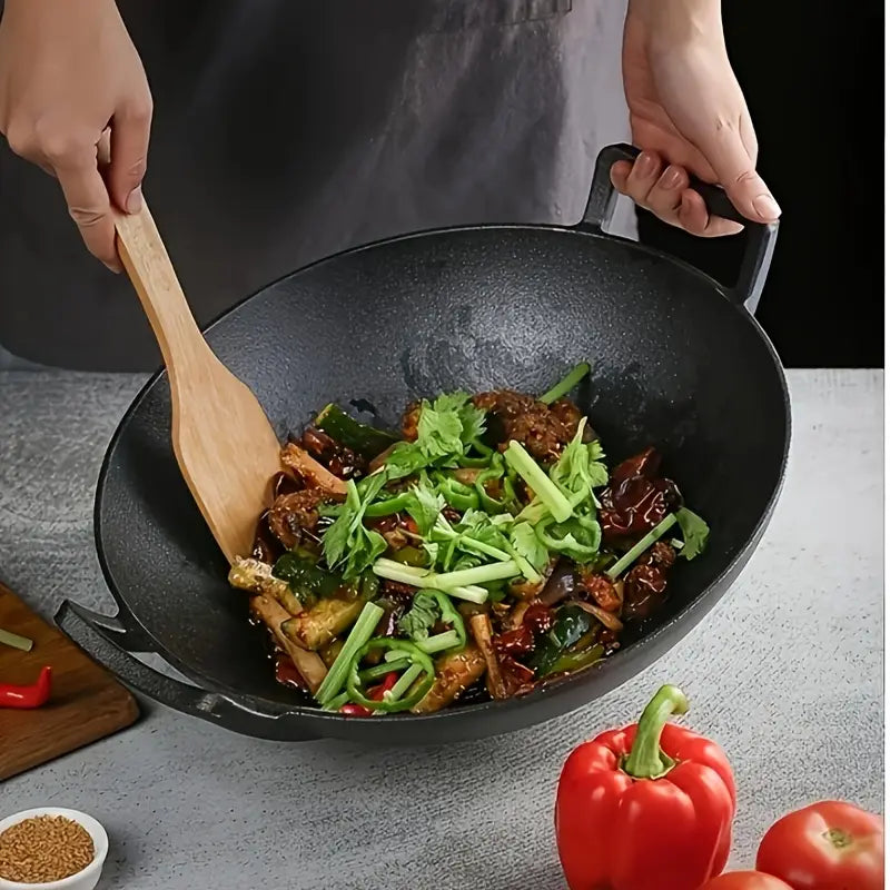 Caldero - Wok De Hierro Fundido 32cm