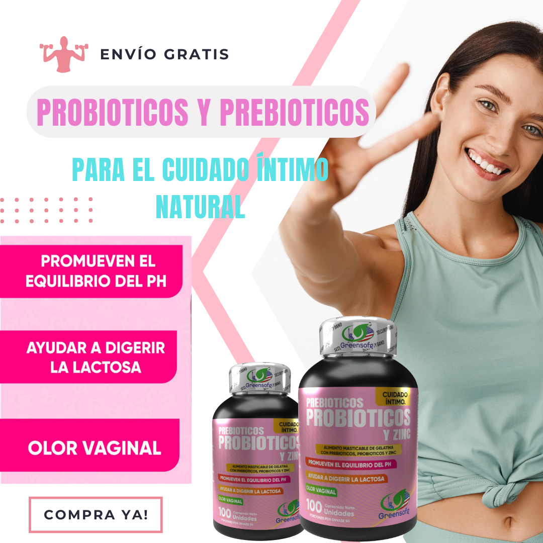 NUEVOS PROBIOTICOS PREBIOTICOS PARA EL BIENESTAR ÍNTIMO FEMENINO