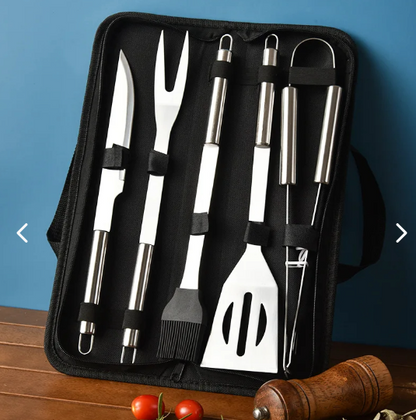 NUEVO Kit de Utensilios para Parrilla – ¡Tu Asado, Nivel PRO!
