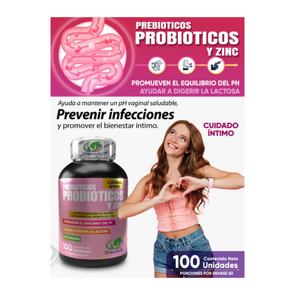 NUEVOS PROBIOTICOS PREBIOTICOS PARA EL BIENESTAR ÍNTIMO FEMENINO