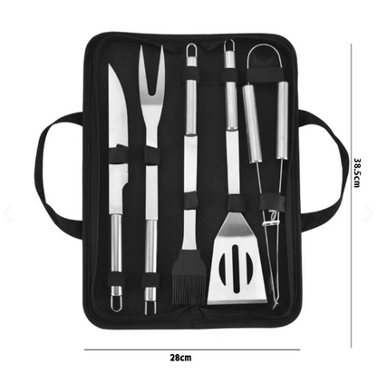 NUEVO Kit de Utensilios para Parrilla – ¡Tu Asado, Nivel PRO!
