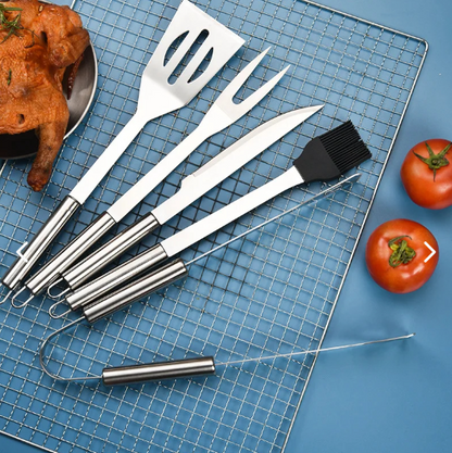 NUEVO Kit de Utensilios para Parrilla – ¡Tu Asado, Nivel PRO!