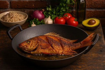 Caldero - Wok De Hierro Fundido 32cm