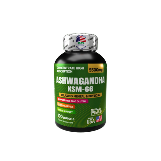 ASHWAGANDHA 5500mg con KSM-66