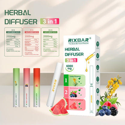 3 Pack RIXE - DIFUSOR HERBAL 100% NATURAL