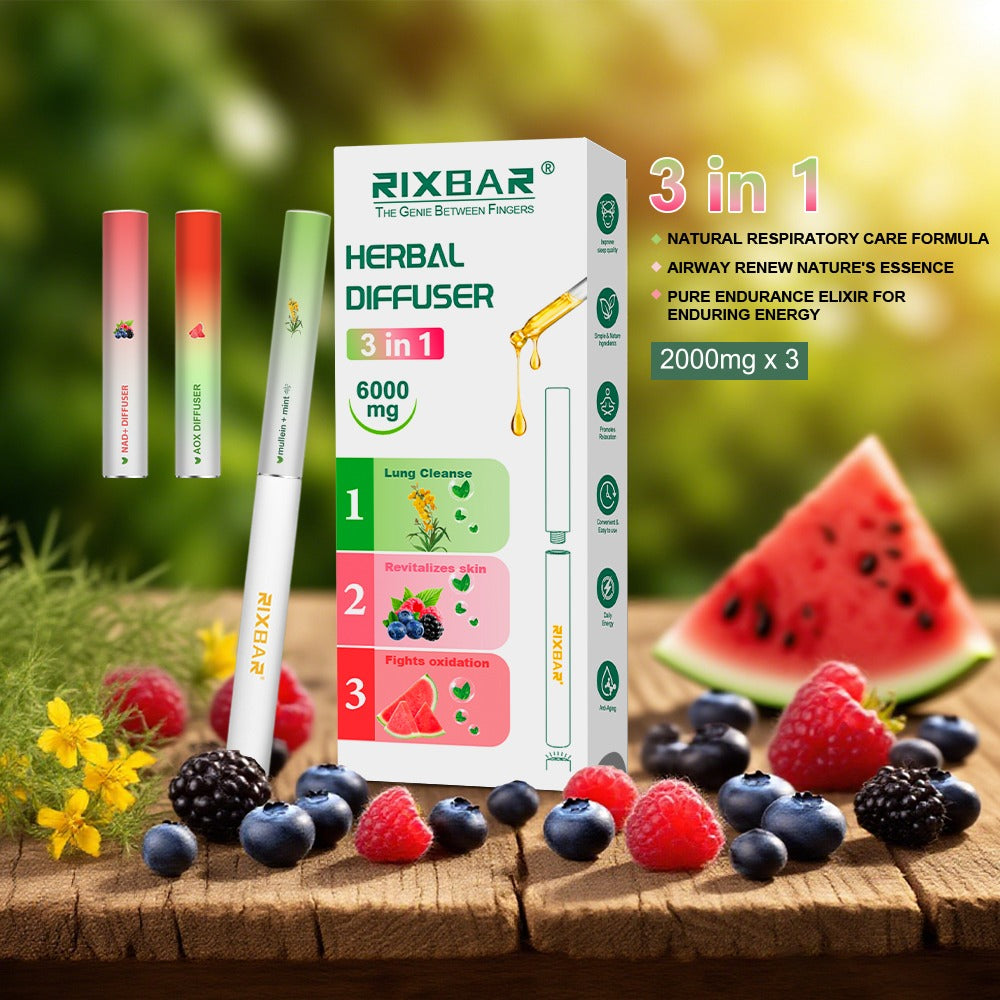 3 Pack RIXE - DIFUSOR HERBAL 100% NATURAL