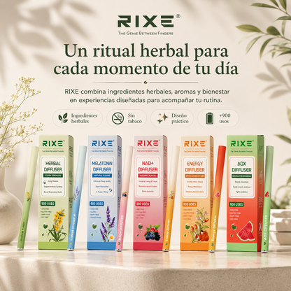 Difusor Herbal RIXE™ La salida del cigarrillo y el vape que tu cuerpo estaba esperando