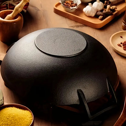 Caldero - Wok De Hierro Fundido 32cm