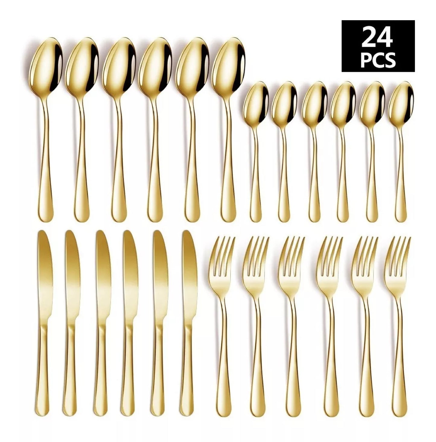 Juego de Cubiertos de 24 piezas